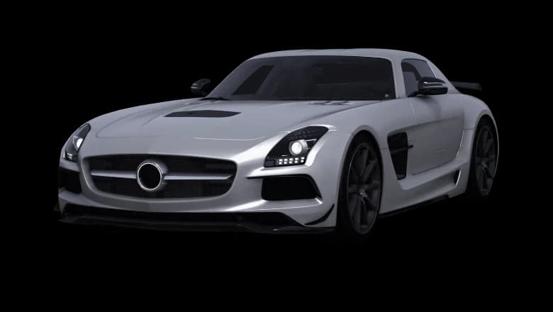 Daimler-AMX SLS — Black Line