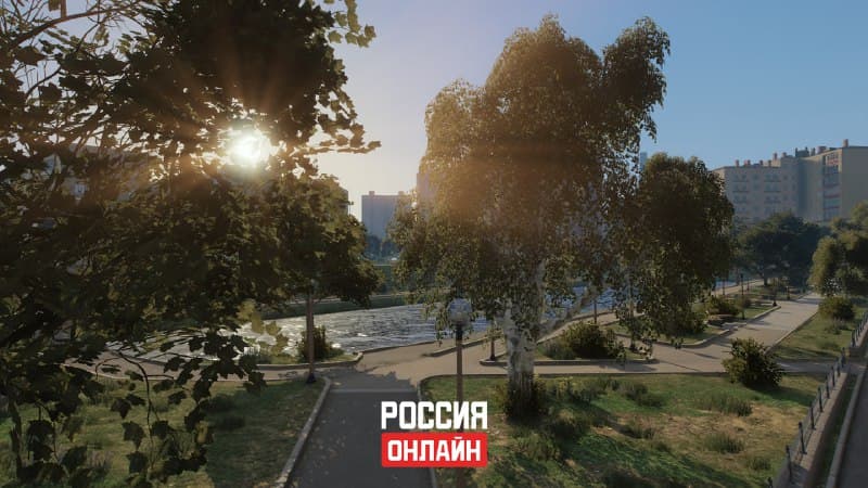 Российская флора вместо деревьев GTA — скриншот 1
