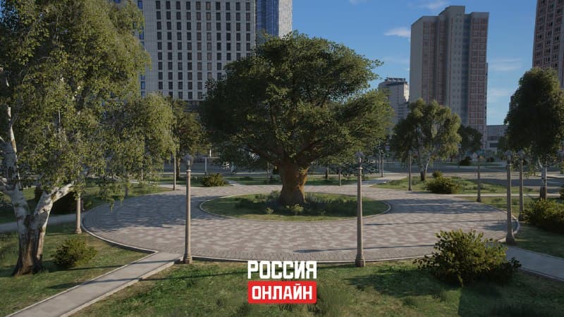 Российская флора вместо деревьев GTA — скриншот 3