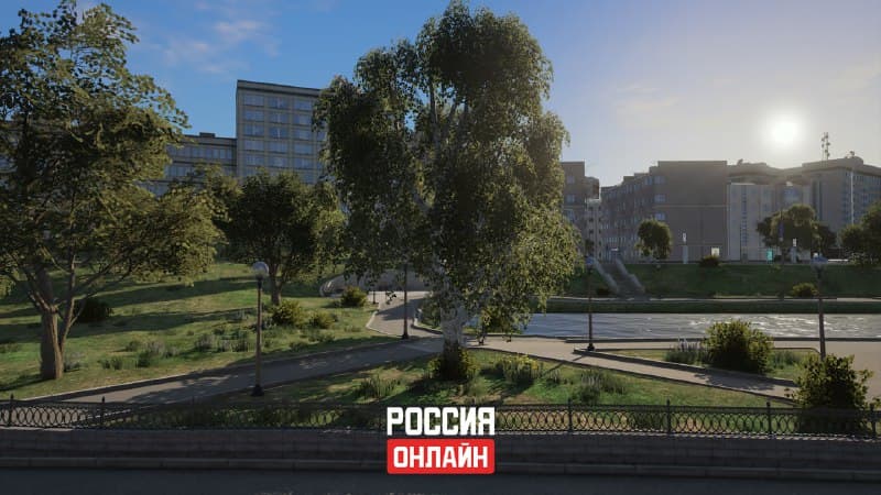 Российская флора вместо деревьев GTA — скриншот 4