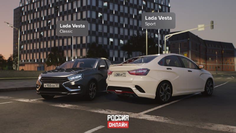 Lada Vesta: обычная и Sport — скриншот 1