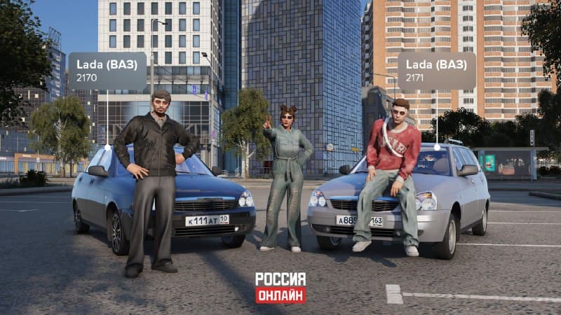 Lada Priora в двух версиях — скриншот 1