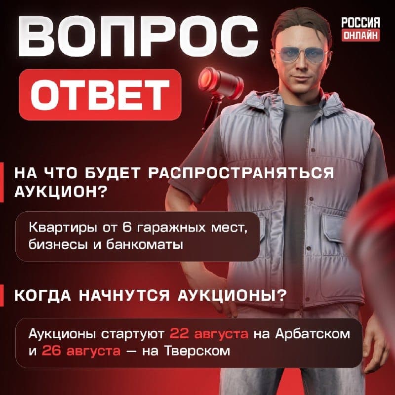Ответы разработчиков: квартиры, бизнесы и аукционы — скриншот 4