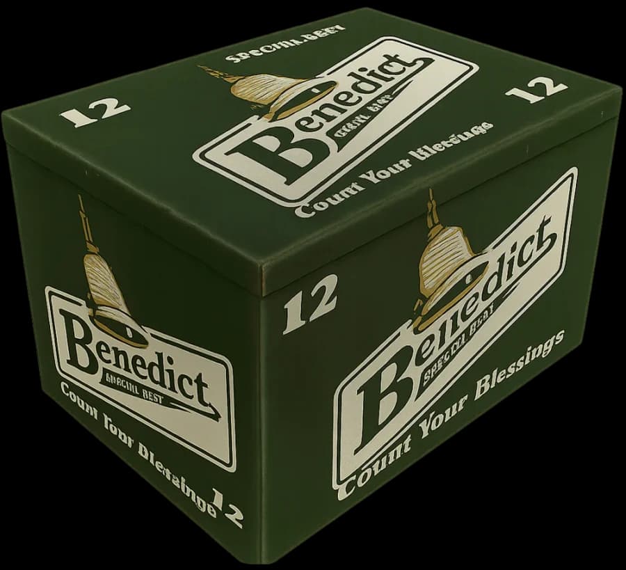 Ящик пива "Benedict"