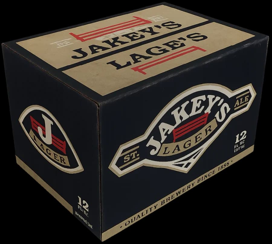 Ящик пива "JAKEYS"