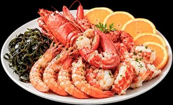 Королевское плато морепродуктов