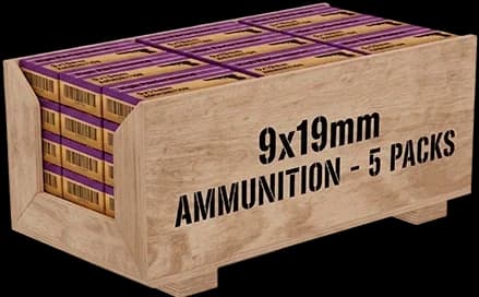 Ящик с боеприпасами 9x19mm