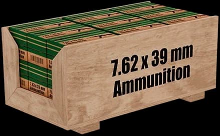 Ящик с боеприпасами 7.62x39mm