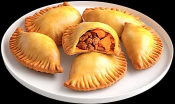 Эмпанадас с мясом и тыквой