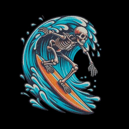Skeleton Surf