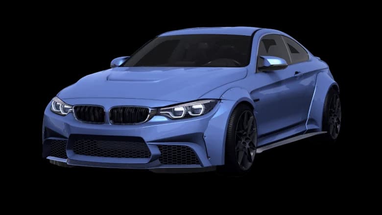 Blau & Weiss M4 F82 — LWs