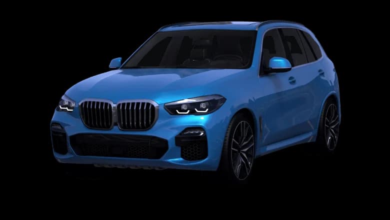 Blau & Weiss X5 G05 — W-Sport