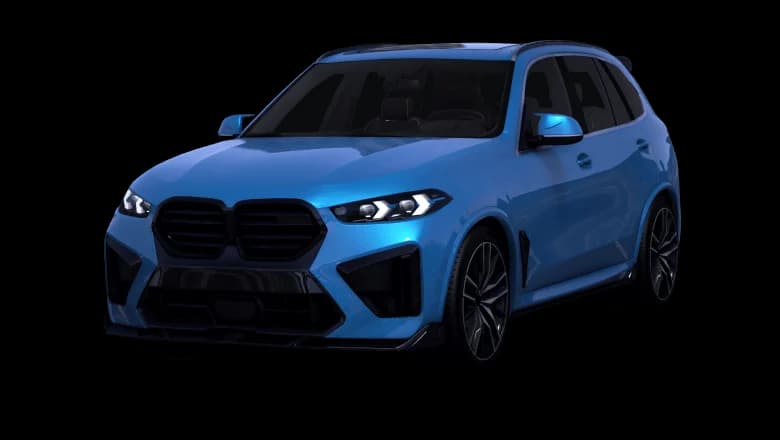 Blau & Weiss X5 G05 — Restyling W LRT Design