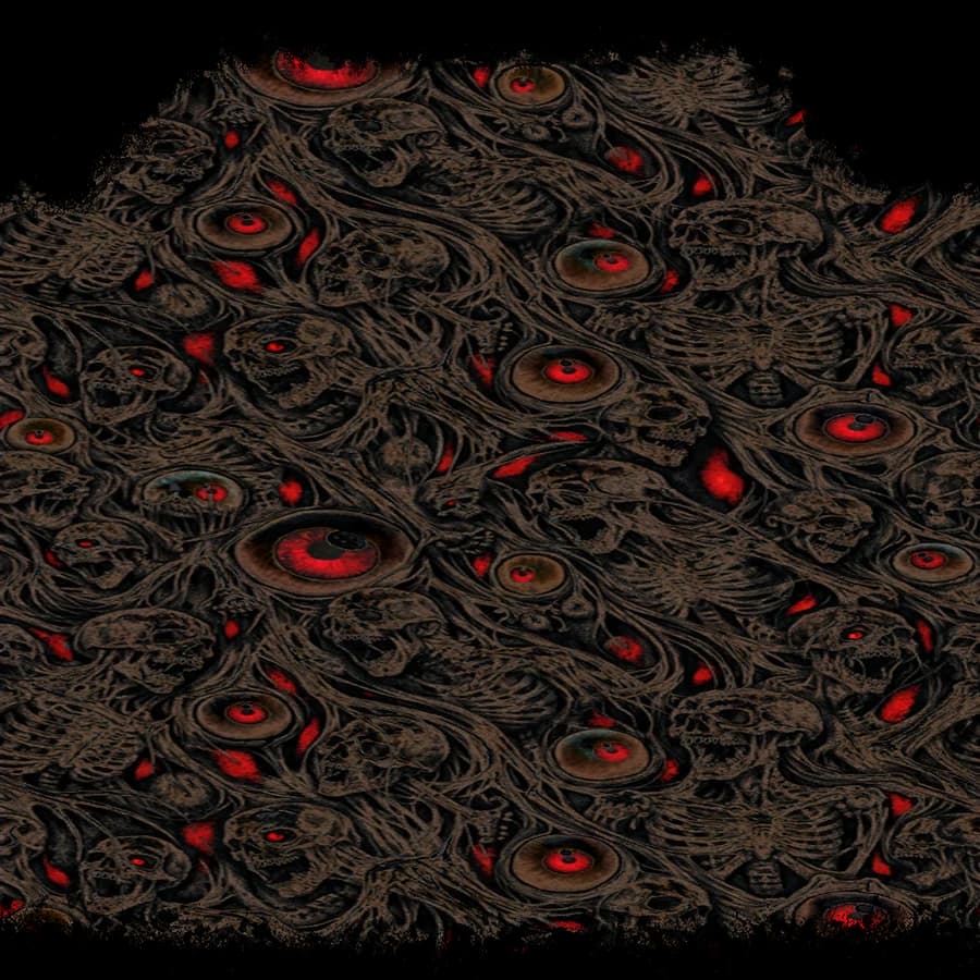 Тень прошлого Blackwork на правую руку