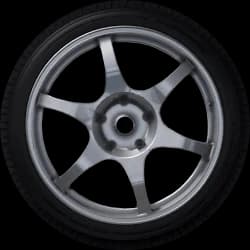 A-Race RT-D 17R Хромированное колесо