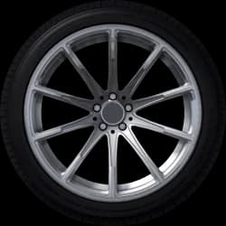 Bradus M-Z Хромированное колесо