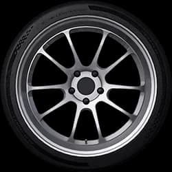 A-Race FD-ZR Хромированное колесо
