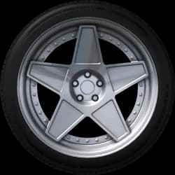3CDM 3.05 FX2 Хромированное колесо