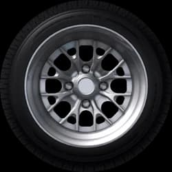 3CDM 3.02 R Хромированное колесо