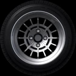 3CDM 3.87 Хромированное колесо