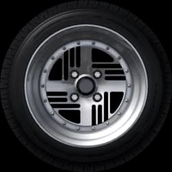 3CDM 3.92 Хромированное колесо