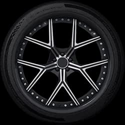 VALD F31-I Хромированное колесо