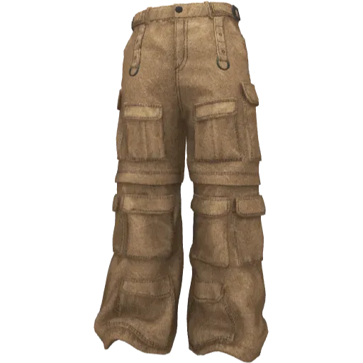 Sandy wide pants with pockets.