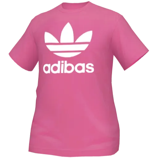 Adibas Pink Loose T-Shirt