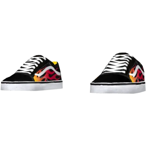 Black Waves Old Skool Collection Sneakers