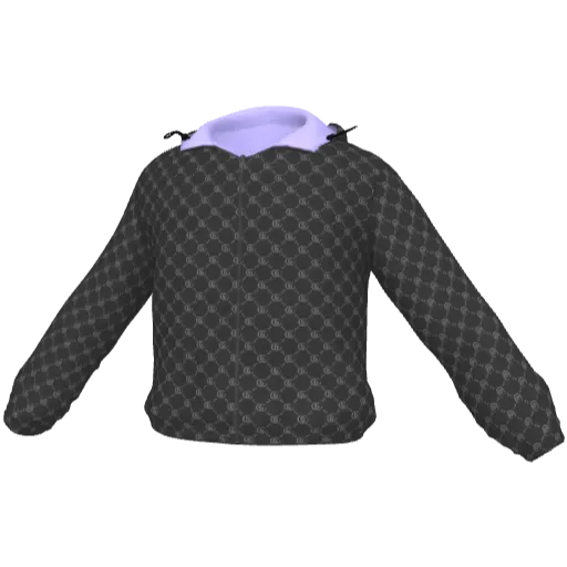 Guchi gray patterned sports jacket